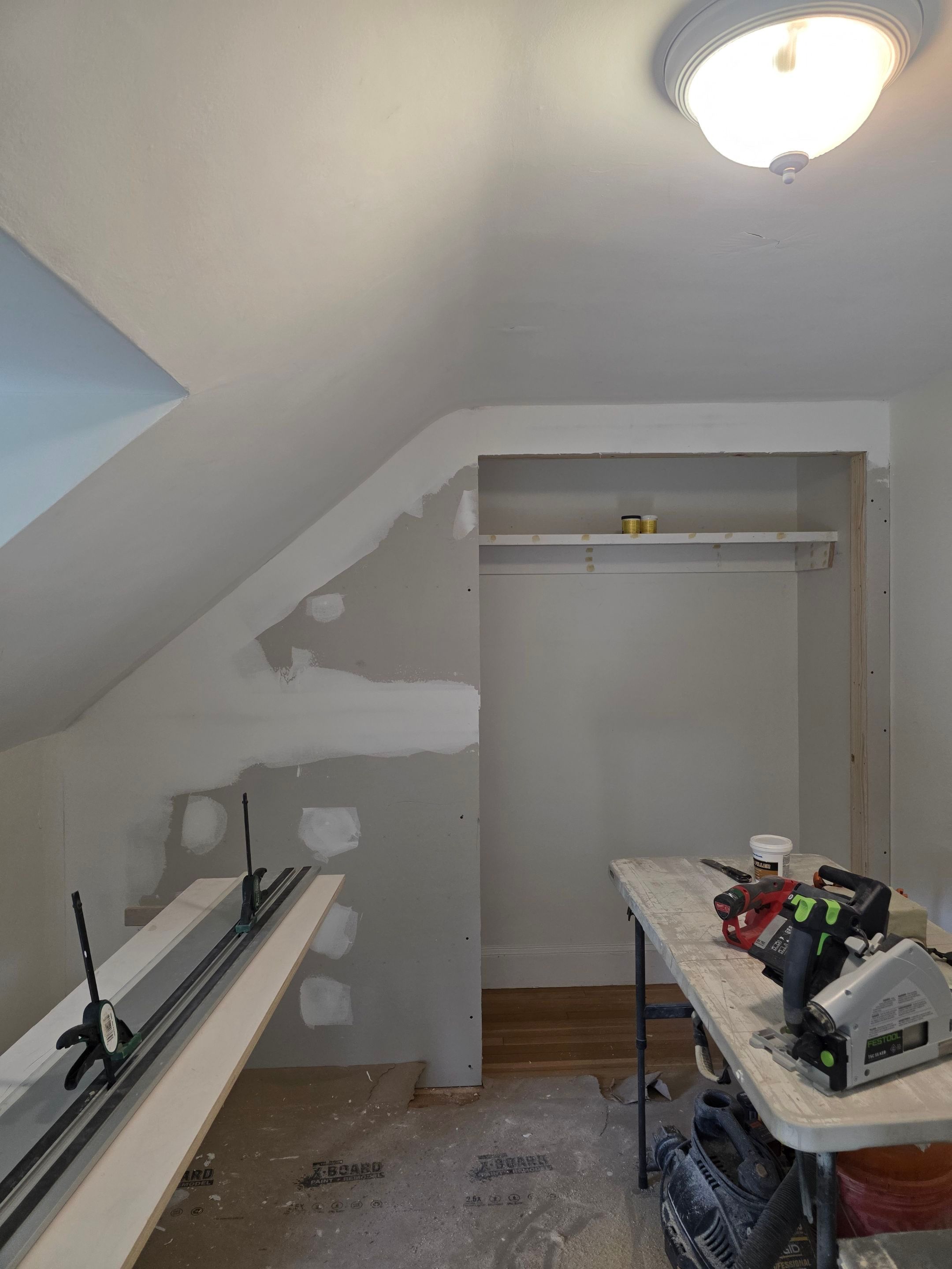 Custom built-in storage - Custom Bedroom Closet Installation